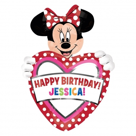 Folienballon "Happy Birthday" personalisierbar