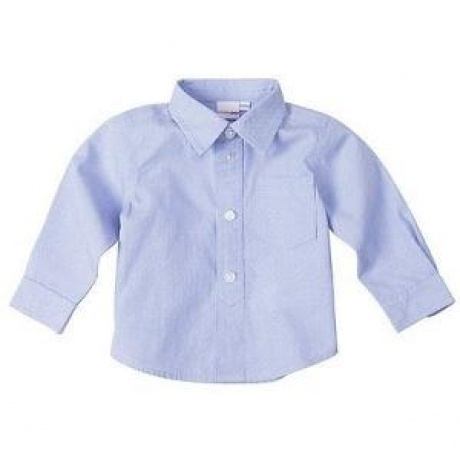Hemd Langarm Baby-hemd Babykleidung Neu Hellblau