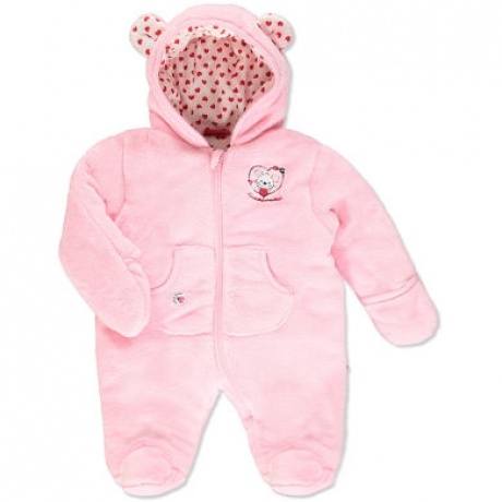 Girls Baby Fleece Overall