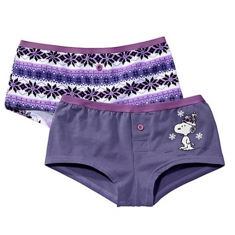 2 Snoopy-Panties