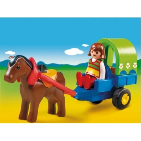 Playmobil 1-2-3 Bunte Pferdekutsche