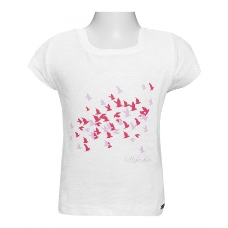 T-Shirt mit Vogelmotiv