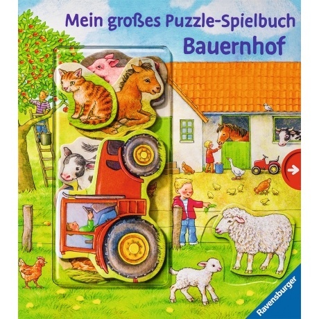 Buch "Mein großes Puzzle-Spielbuch Bauernhof"