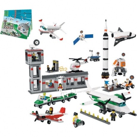 Lego Raumfahrt- und Flughafen-Set, 1.176 Teile