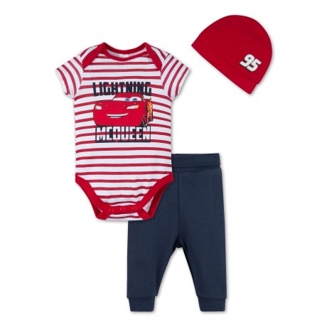 Cars Baby-Outfit aus Bio-Baumwolle