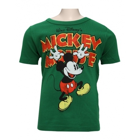 logoshirt Mickey Hands Up