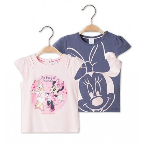 2er Pack Baby-T-Shirts Minnie Mouse