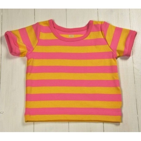T-Shirt rosa-gelb, kbA