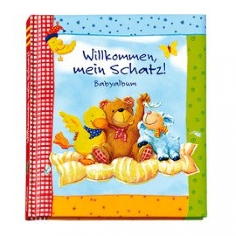 Babyalbum" Willkommen mein Schatz"