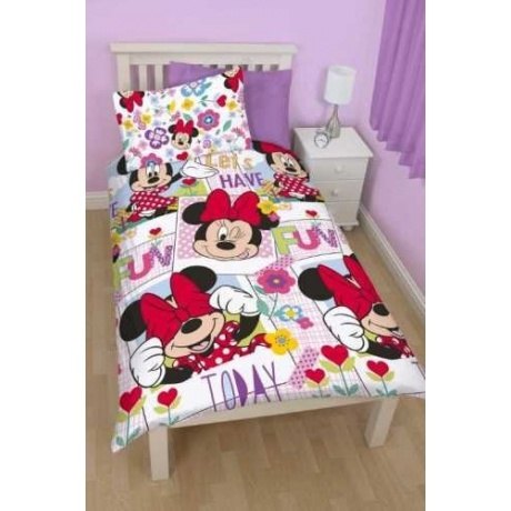 Kinder-Bettwäsche Minnie Mouse