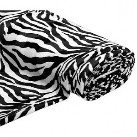 Hochwertiges Fell-Imitat Zebra